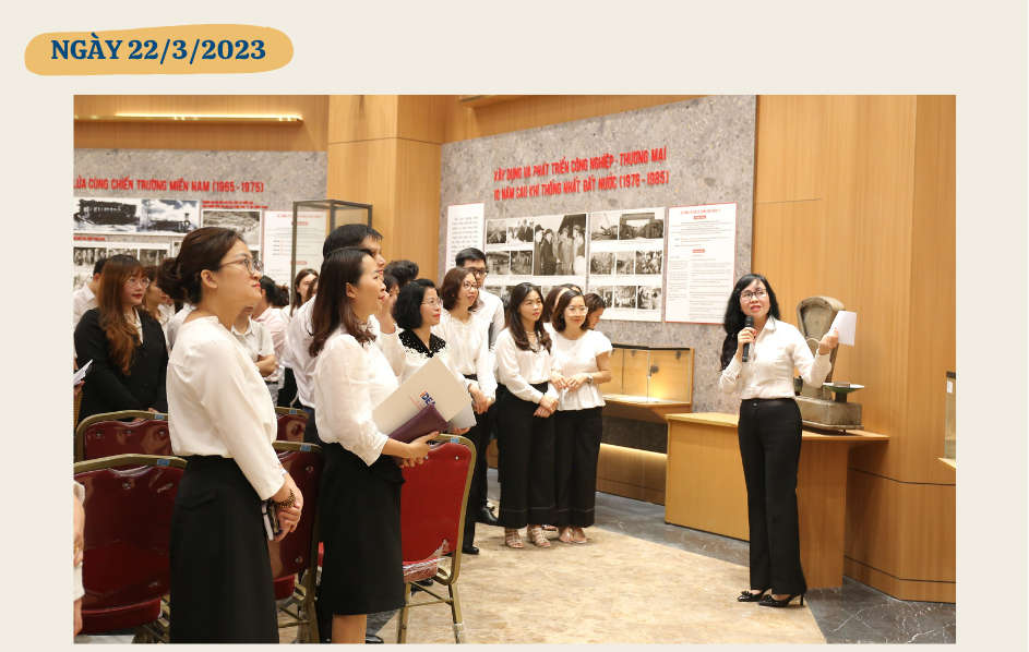 Các đơn vị tham quan Phòng Truyền thống Ngành Công Thương