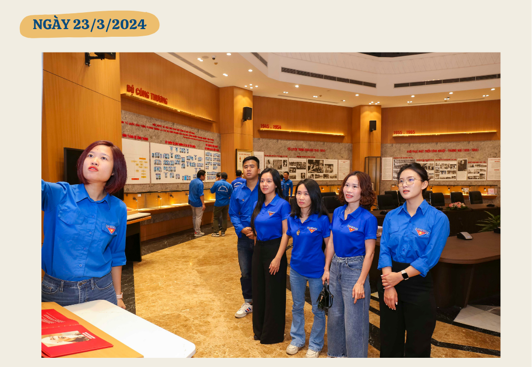 Các đơn vị tham quan Phòng Truyền thống Ngành Công Thương