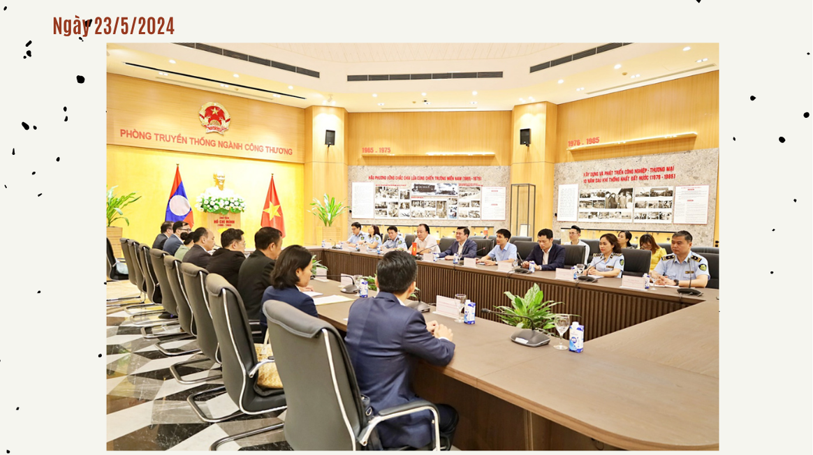 Một số hoạt động của Thứ trưởng Nguyễn Sinh Nhật Tân tại Phòng Truyền thống Ngành Công Thương