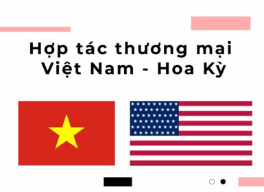 Hợp tác thương mại Việt Nam - Hoa Kỳ