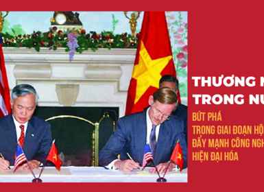 Thương mại trong nước bứt phá trong giai đoạn hội nhập, đẩy mạnh công nghiệp hoá, hiện đại hoá