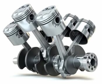 Trục khuỷu xe máy, Piston xuất khẩu