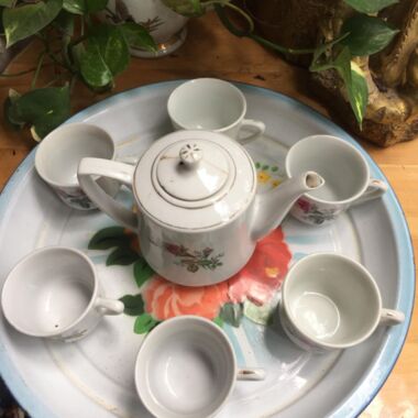 Bộ ấm chén sứ Hải Dương