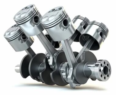 Trục khuỷu xe máy, Piston xuất khẩu