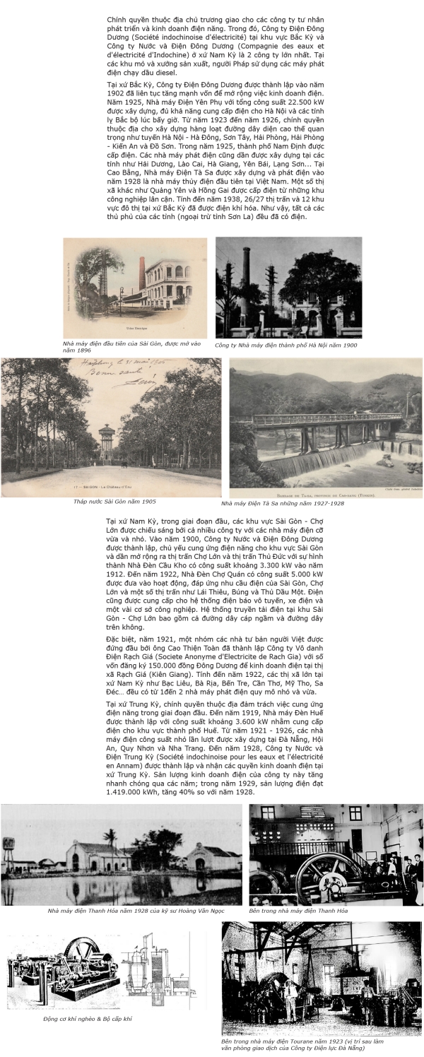 Sơ lược lịch sử hình thành và phát triển ngành điện Việt Nam