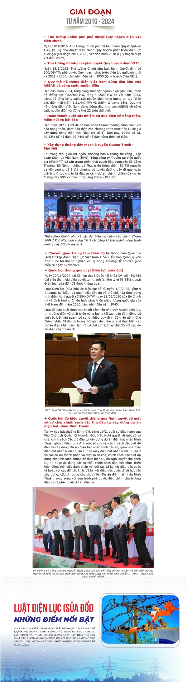 Sơ lược lịch sử hình thành và phát triển ngành điện Việt Nam